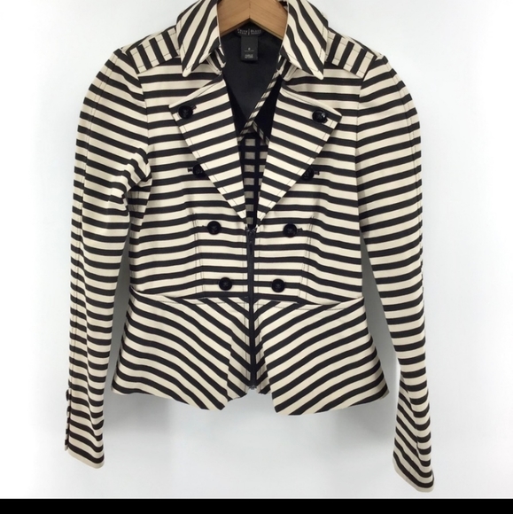 White House black market striped blazer - Picture 2 of 4